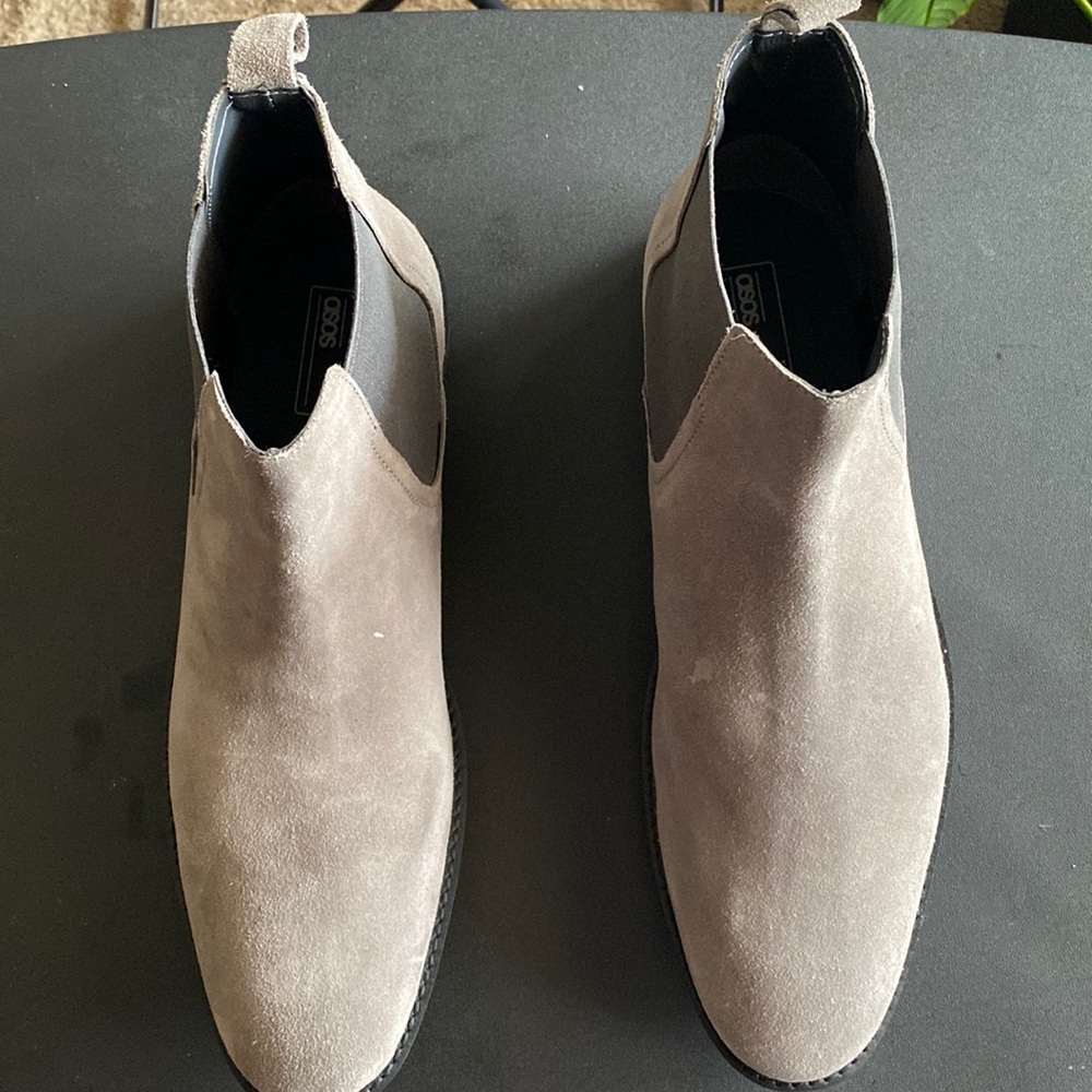 ASOS gray boots